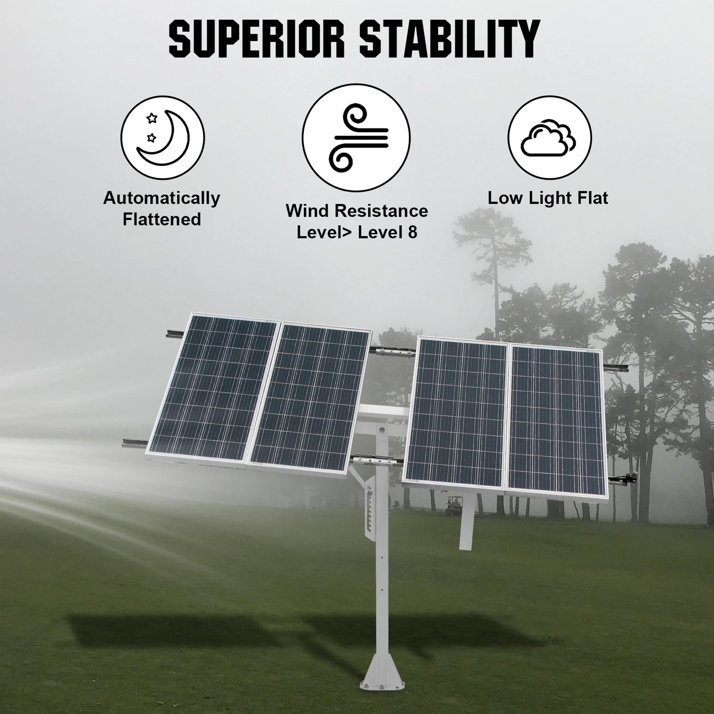Solar Panel Single Axis Tracking System (Increase 30% Power) with Tracker Controller,High Stability for Yard/Farm