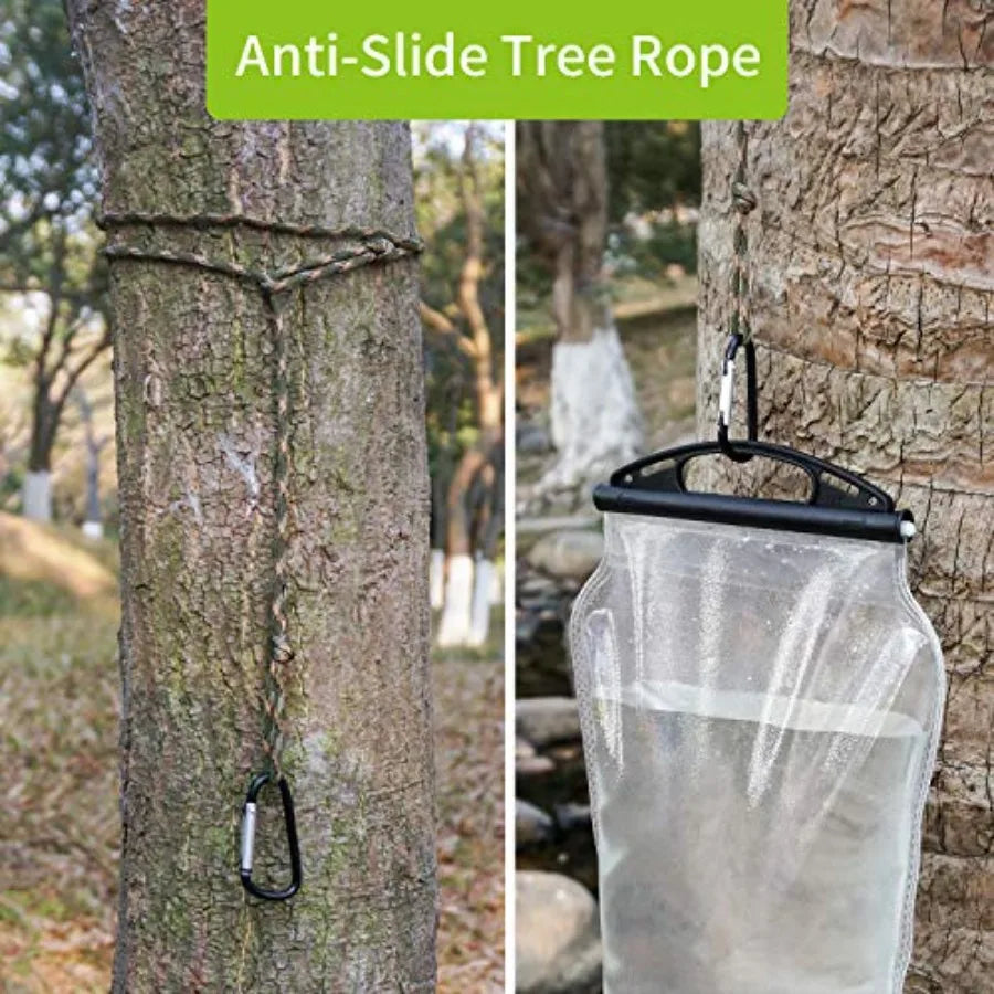 Gravity Water Purifier Straw Fairly Light and Easily Packed. Multi Use for Group Camping and Famliy Emergency Prepardness