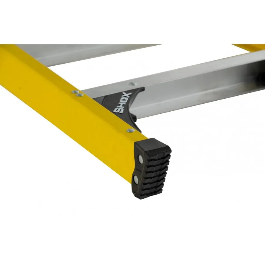 Ladder 8' Fiberglass Step Ladder, 12' Reach, 250 lbs Load Capacity, W-3118-08