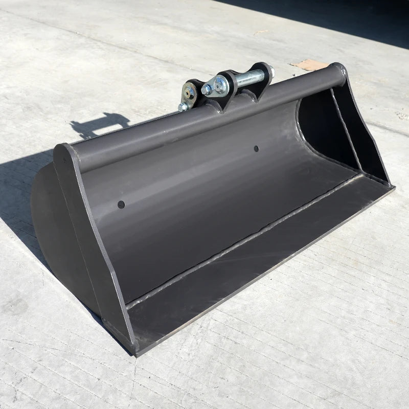 800mm Toothless Bucket – Excavator Accessory, Equipped with Connecting Pin, Easily Handles Various Operating Scenarios!