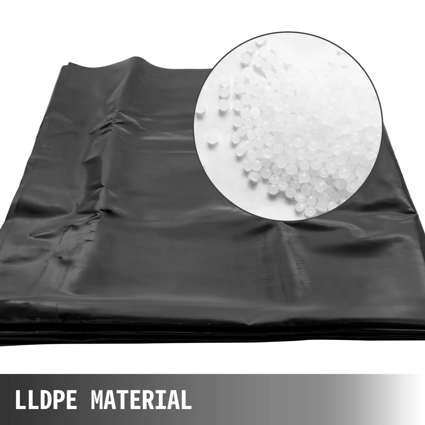 LLDPE Pond Liner 20 Mil Liner  for Pool Landscaping Waterfall Gardens Fishponds Backyard Waterfalls Fish Pond Liners