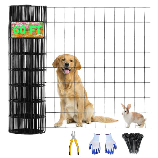 Hardware Cloth 2"x3" Mesh Roll, 16 Gauge Hot-Dipped After Welding Chicken Wire for Animal Fencing, Garden Plant Supports