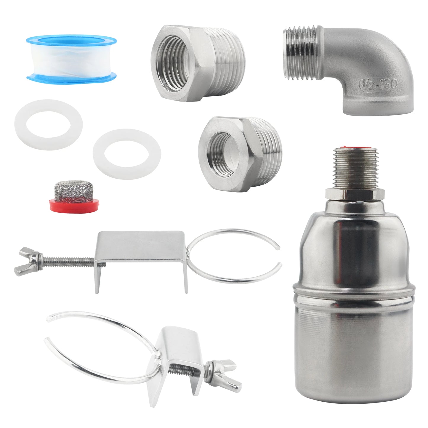 Float Valve,1 Pcs H 110 Mm Φ  54 Mm/H 90 Mm Φ  48 Mm,Tainless Steel Fully Automatic Water Level Controller Float Valve