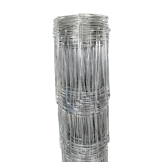 Heavy Duty Galvanized Farm Wire Fence, 3ft x 164ft 14Gauge Cattle Fence, Anti-Rust Zinc Coating Livestock Barrier, Deer Goat Hog Wire Fencing for Yard Animal Safety
