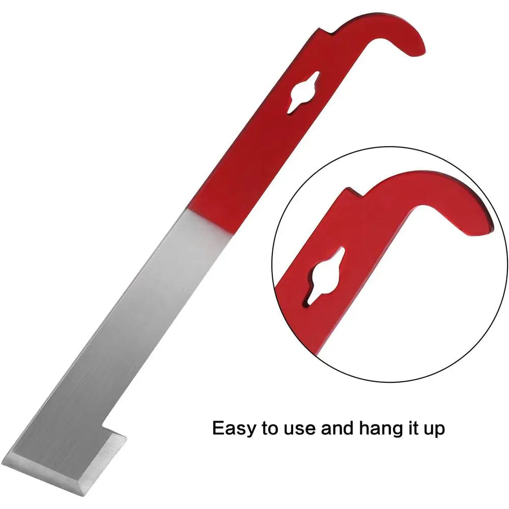 2-Pack Stainless Steel Hive Tool with J Hook, BeLiter, and Scraper, 10.5 Inch