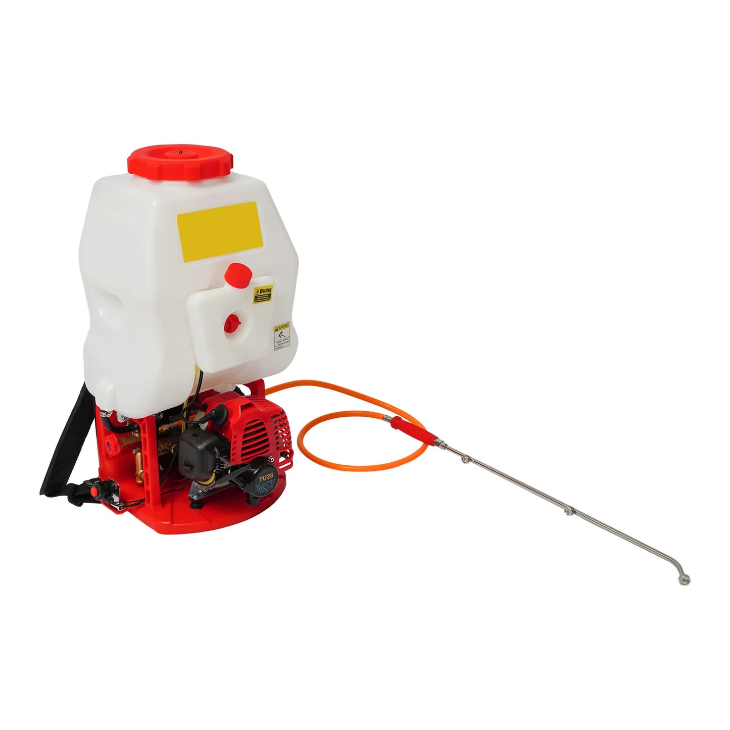 Petro Backpack Sprayer, 25.4cc 2-Stroke Engine 0.7KW, 20L Tank Capacity 10L/min Water Absorption, High-Pressure Piston Pump, 6.56-24.25ft Parallel Spray, for Farm Garden Orchard Crop