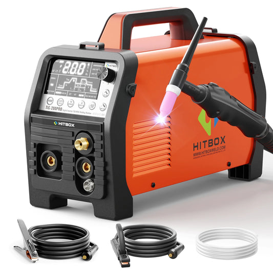 TIG COLD Welding Machine 6IN1 MMA/HF/pulse Multifunctional TIG Welding Automatic Semi-automatic TIG Welder 220V TIG200Pro