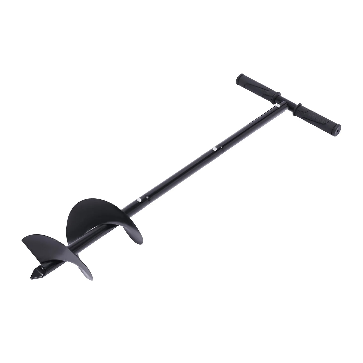 6"x 33.46" Manual Garden Hole Digging Drill Bit Hand Drill Auger Post Hole Digger for Planting,Bulb,Flower,Tree,Seedlings
