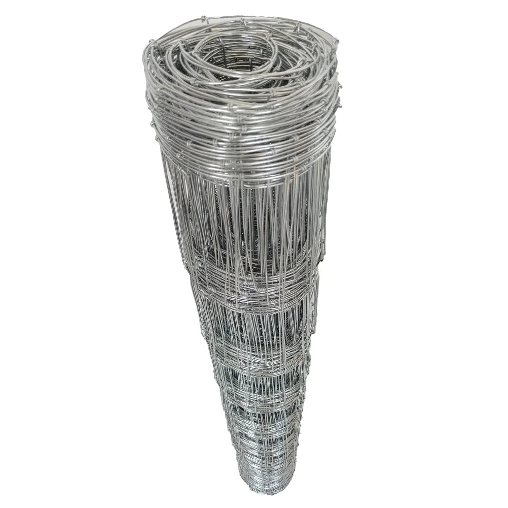 Heavy Duty Galvanized Farm Wire Fence, 3ft x 164ft 14Gauge Cattle Fence, Anti-Rust Zinc Coating Livestock Barrier, Deer Goat Hog Wire Fencing for Yard Animal Safety