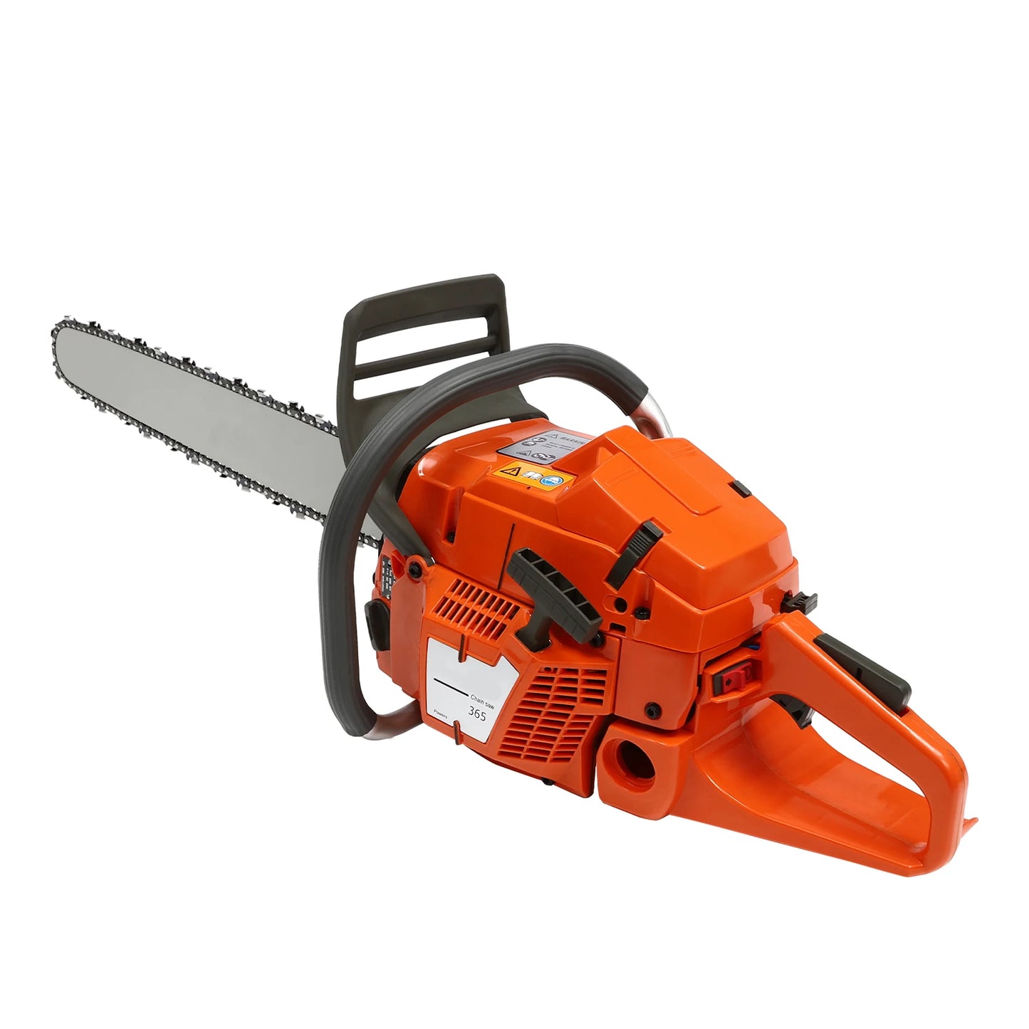 65cc 2-Cycle Gas Powered Chainsaw 24-Inch Guide Bar 3.4KW Gasoline Power Chain Saws with Top Handle Tree Trimming Log Cutting