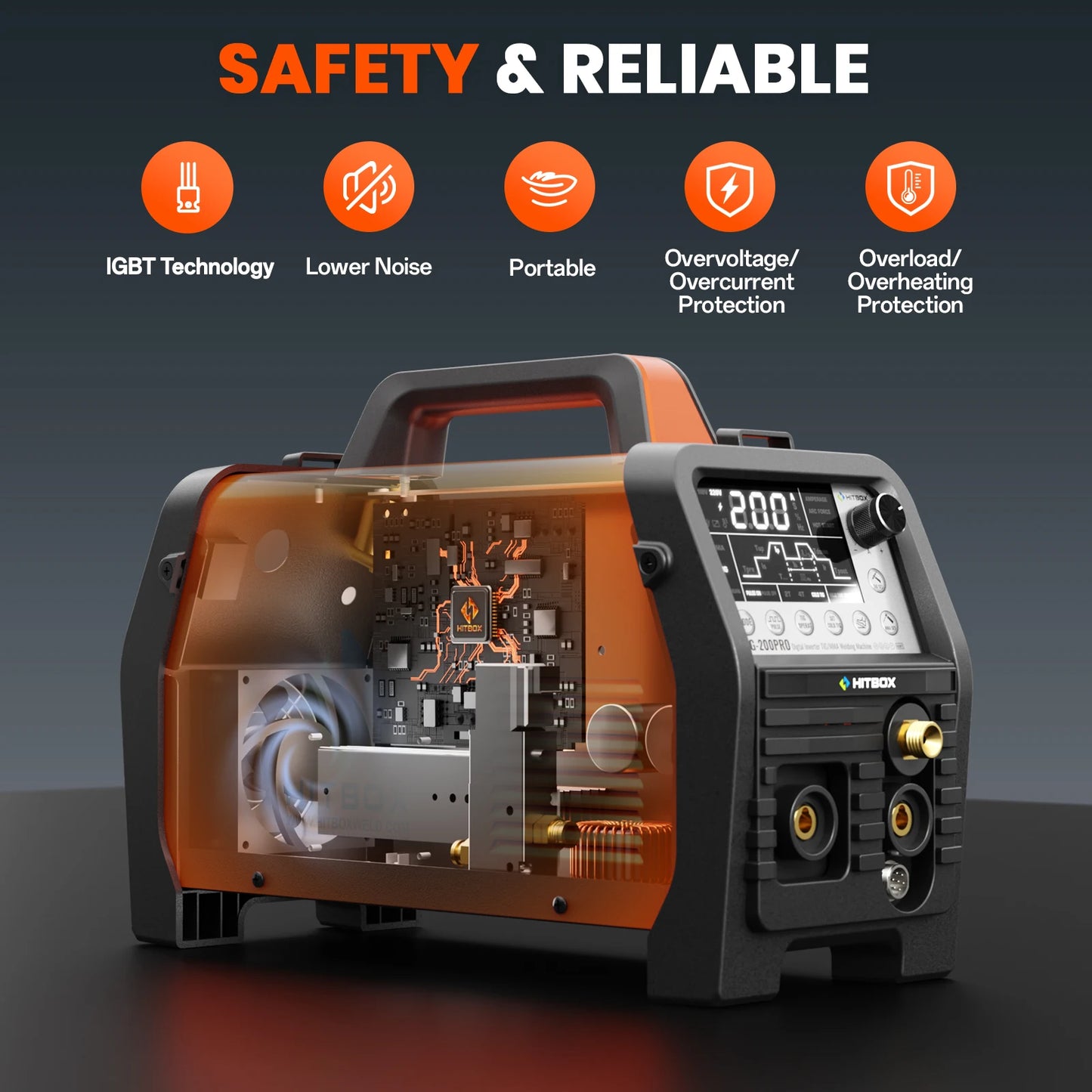 TIG COLD Welding Machine 6IN1 MMA/HF/pulse Multifunctional TIG Welding Automatic Semi-automatic TIG Welder 220V TIG200Pro