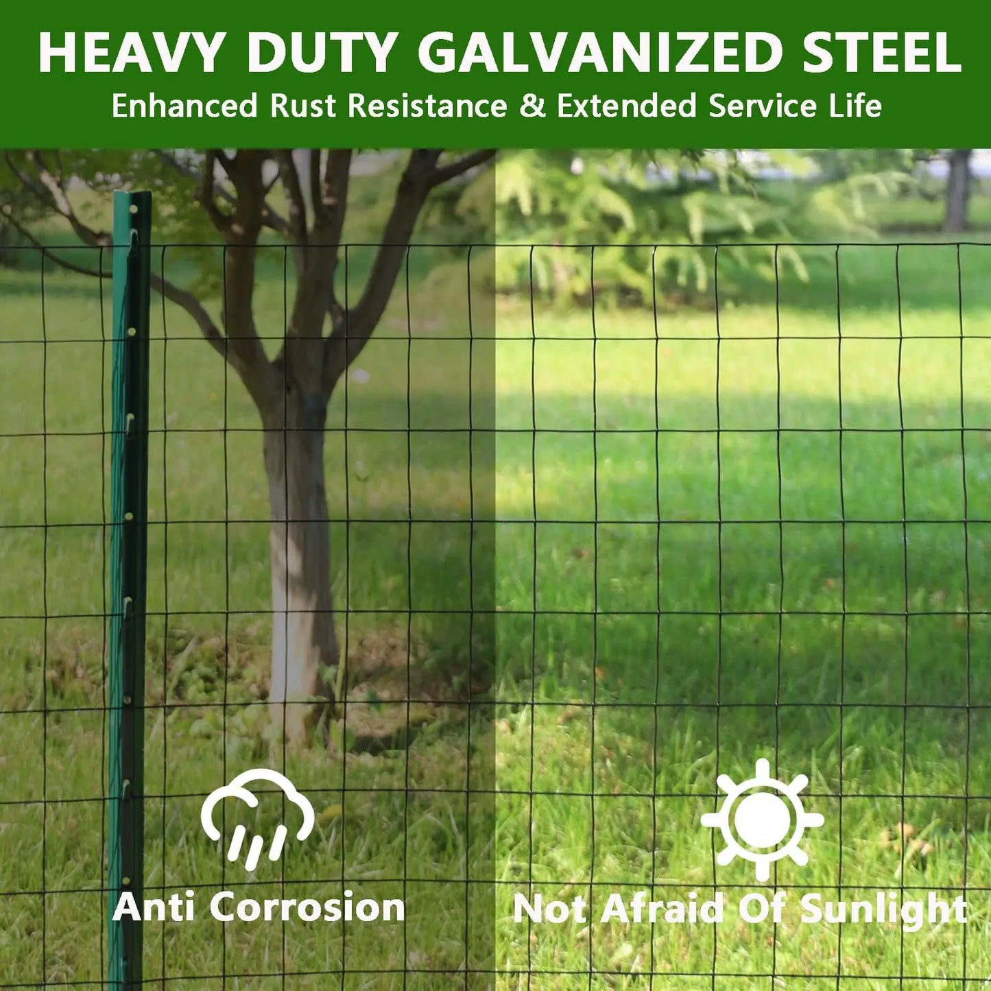 Hardware Cloth 2"x3" Mesh Roll, 16 Gauge Hot-Dipped After Welding Chicken Wire for Animal Fencing, Garden Plant Supports
