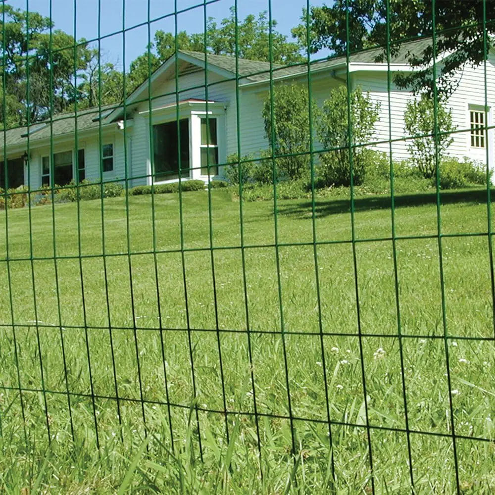 1x1 Inch Mesh Welded Wire Fence, 36x100 Ft, 16 Gauge Galvanized Steel for Animal Enclosures and Garden Protection