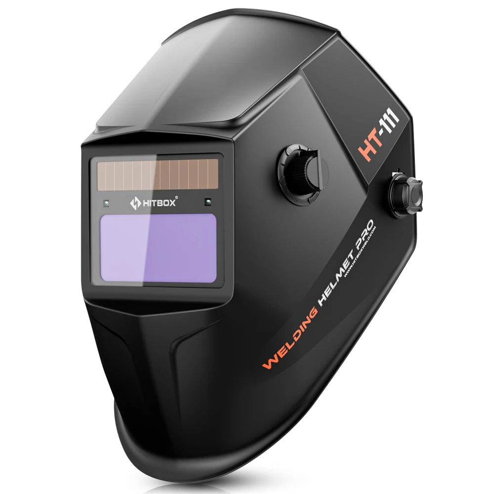 Welding Helmet Auto Darkening Welding Mask For TIG MIG ARC Welder Machine Large View True Color DIN9-13 93*43MM Vision