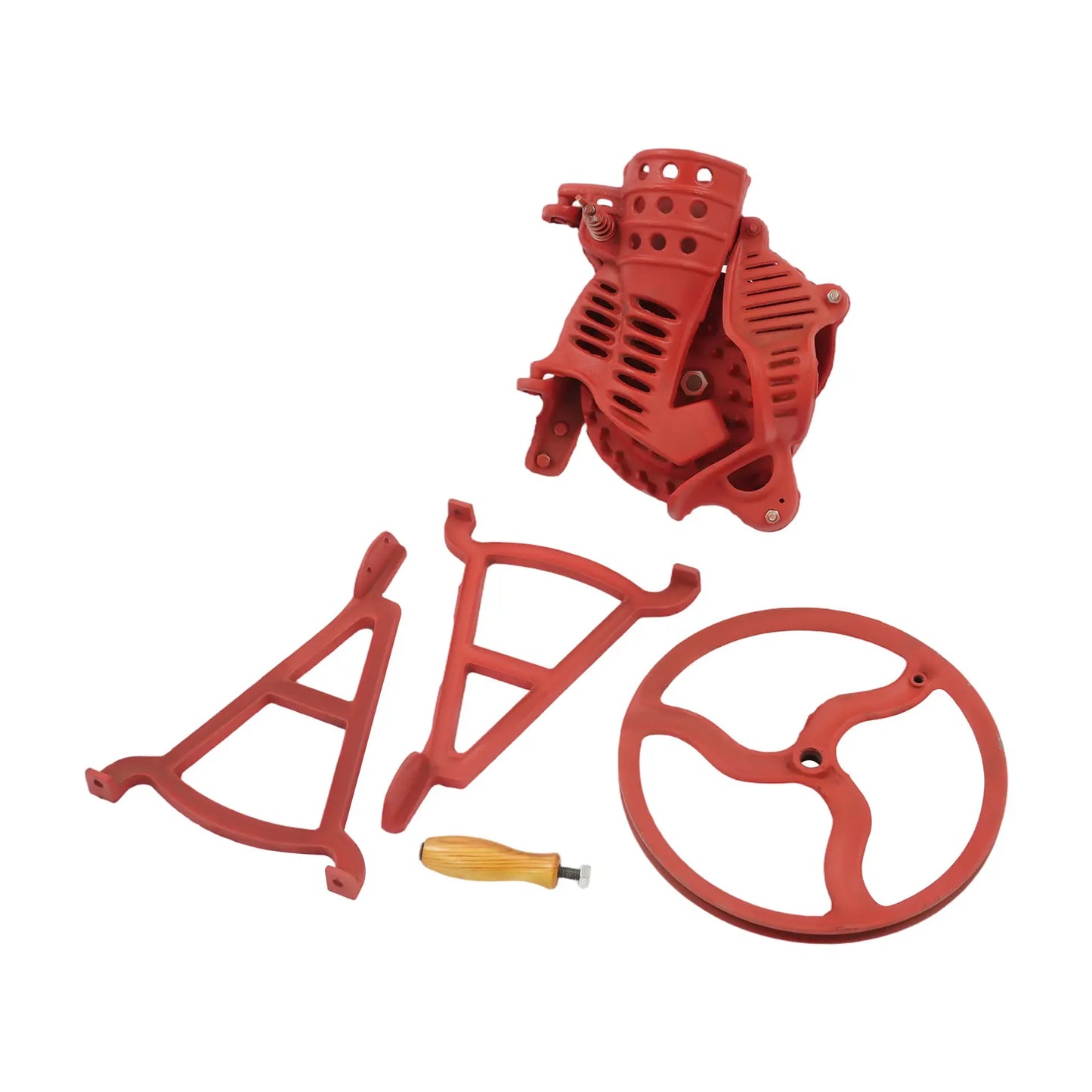 Manual Corn Thresher – Durable Pig Iron, Ergonomic Handle, Stable Design, Adjustable Inlet, Motor Compatible, Fast Kernel Removal, Easy to Clean, Ideal for Home & Small Farms