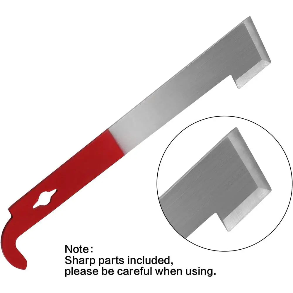 2-Pack Stainless Steel Hive Tool with J Hook, BeLiter, and Scraper, 10.5 Inch