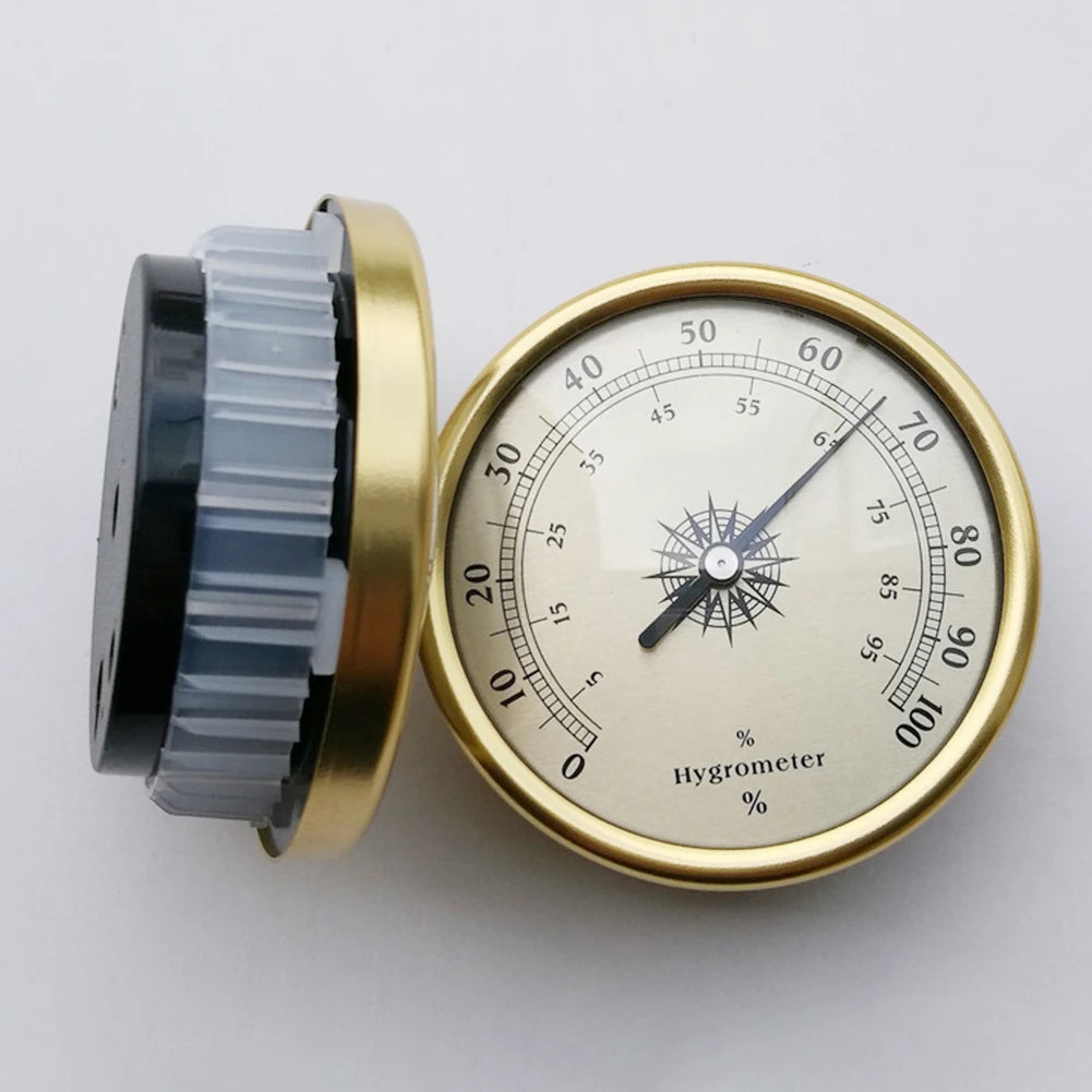 2-in-1 Pointer Type Hygrometer Thermometer Mini Mechanical High Precision Humidity Temperature Meter Guage for Indoor