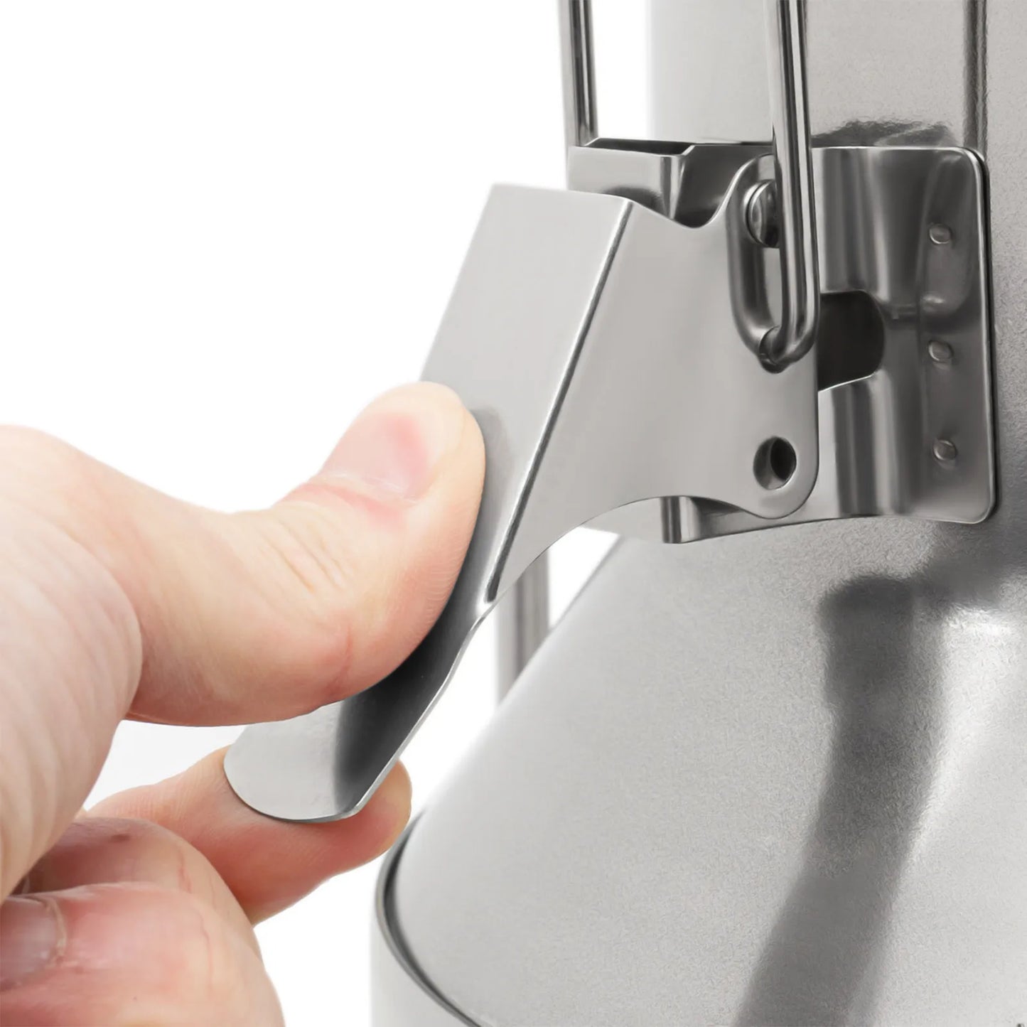 Stainless Steel Milk Can Rust-Proof 10L/2.64Gal Airtight 3 Sealing Clips & Handles, Durable 0.8mm Thick, Spill-Resistant