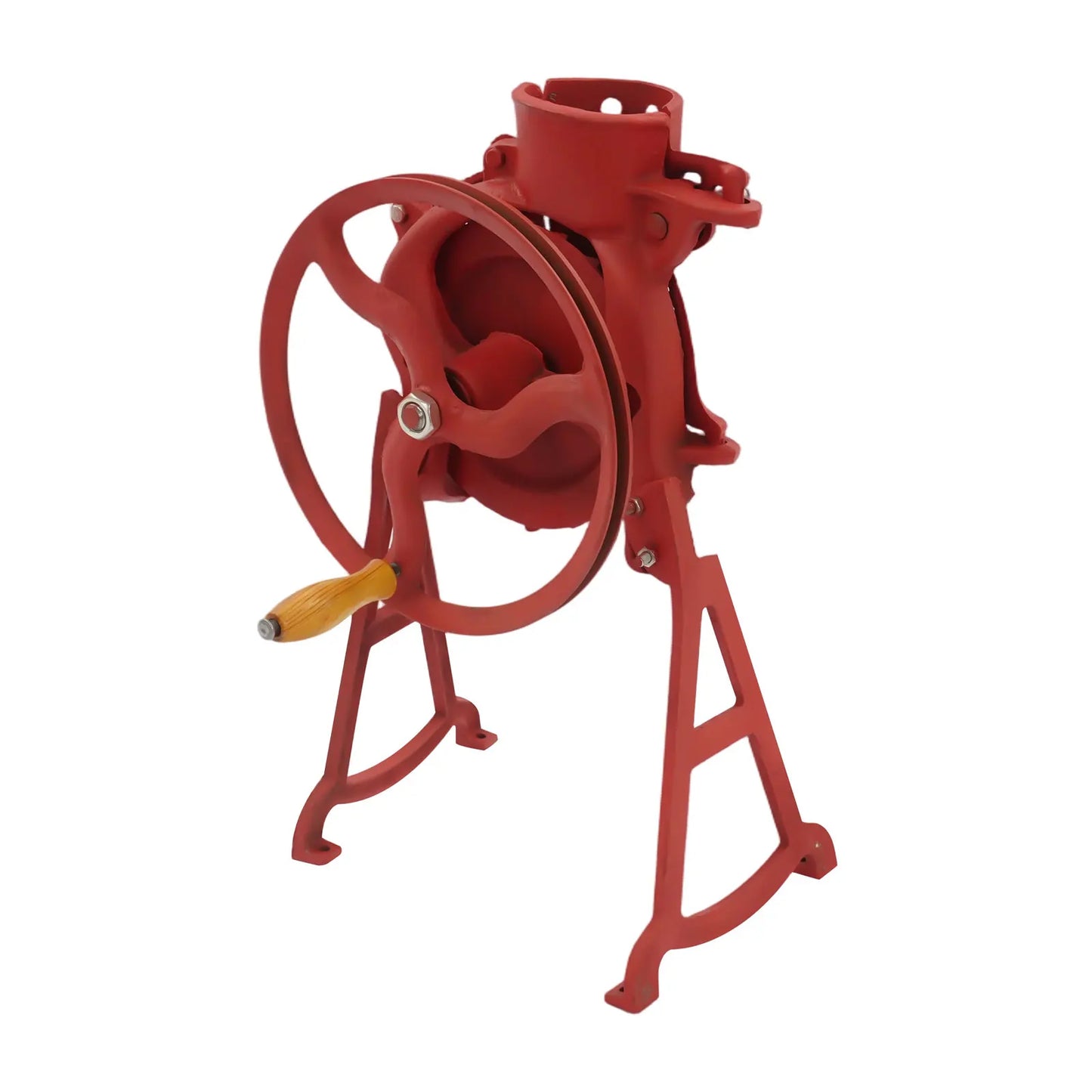 Manual Corn Thresher – Durable Pig Iron, Ergonomic Handle, Stable Design, Adjustable Inlet, Motor Compatible, Fast Kernel Removal, Easy to Clean, Ideal for Home & Small Farms