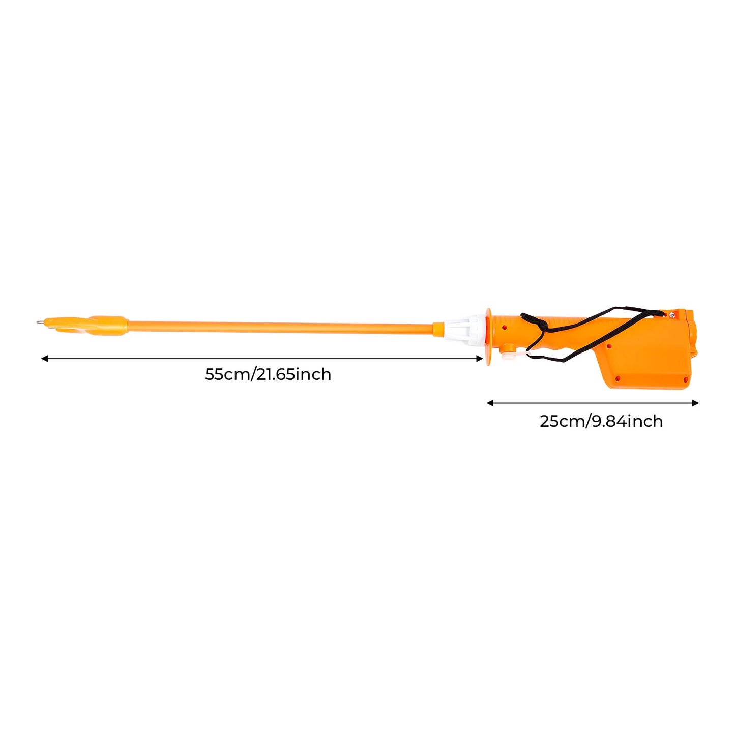 31.5in Cattle Prod Stick Animal Repellent Electric Rechargeable Livestock Prod Herding Tool for Cattle Sheep Horse Donkey