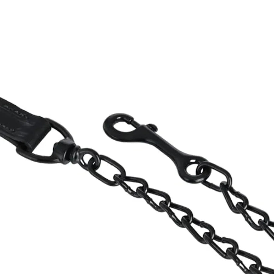 Livestock Black Magic Show Halter Medium: for cattle shows premium nylon black adjustable fit and polished hardware
