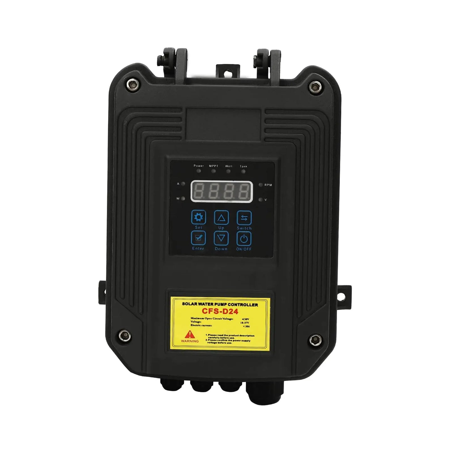Industrial Deep Well Submersible Pump, Dc 24V 210W Solar Pump, Solar Pump with Mppt Controller, Deep Well Water Pump with 19.69F