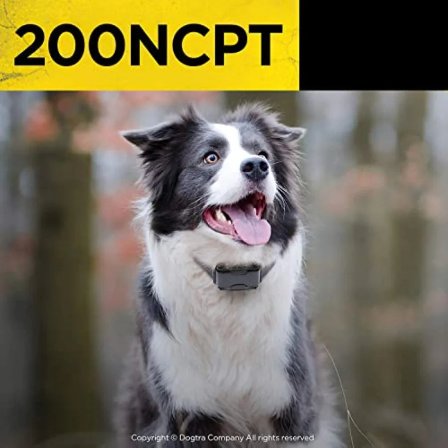 200NCPT Electronic Dog Training Collar with Remote for Small to Large Dogs - 2640 ft Range Vibration Tone 100 Stimulation Level